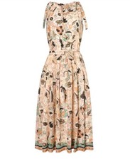 Ulla Johnson Pearl Flora Samar Dress Easter Wedding Guest Size 6 S NEW Cotton