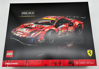 Lego  Technic 42125 Ferrari 488 GTE  AF Corse #51   NEU-NEW/ OVP-MISB