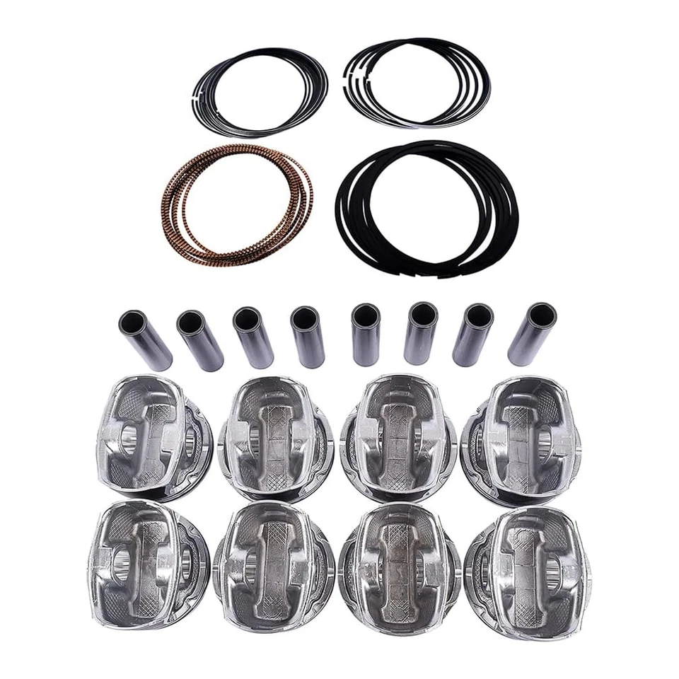 Nuevos pistones HEMI de 5,7 L con anillos para 09-16 Chrysler Aspen Dodge Jeep Ram 1500 2500 Foto 2 de 4