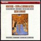 Monteverdi: Vespri di S. Giovanni Battista CD Import - Gustav Leonhardt