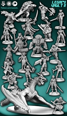 3D-Druck Figuren RN Studio Lagacy Vault II - 9th Age