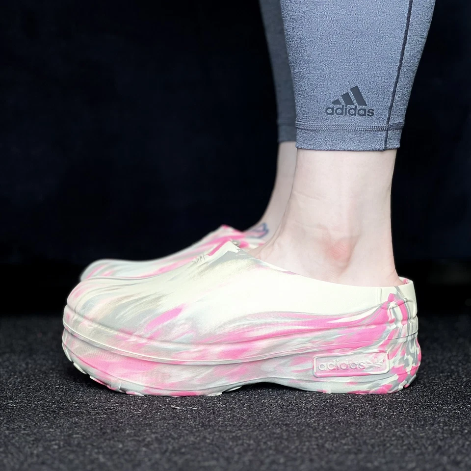 Zapatillas Adidas Originales AdiFOM Stan Mule Para Mujer Talla 10 Slide Goma #973 Foto 4 de 4