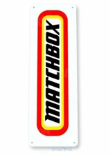 MATCHBOX 11 X 4 TIN SIGN NOSTALGIC REPRODUCTION ADVERTISEMENT USA
