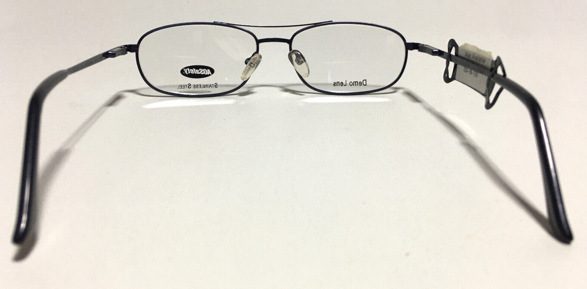 AO American Optical AO-Safety Steel 200 Z87-2 Eyeglasses 55-16 