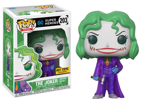 The Joker [Martha Wayne] #203 - DC Super Heroes Funko Pop! [Hot Topic Exclusive]