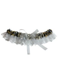 Purdue Boilermakers Elastic Lace Bridal Wedding Garter Handmade