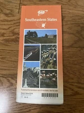 AAA Map Southeastern States - North American Regional Series 1999 EUC