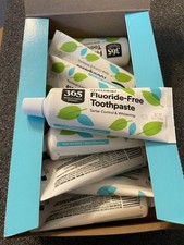 12 pc Natural Mint Flavor Travel Toothpaste Fluoride Artificial Sweetener Free