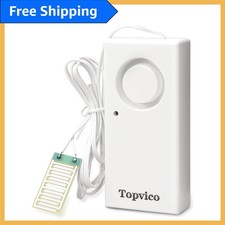 Versatile 120dB Water Leak Detector: Ideal for Sump Pumps, Kitchens, and RVs