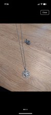 Tree Of Life Necklace And Matching Earrings Sterling Silver 925