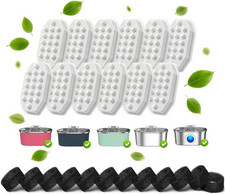 24 Pcs Cat Water Fountain Filters,12 Pack Cat Water Fountain Replacement Filters