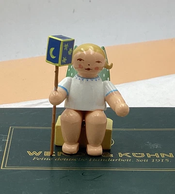 Wendt Kühn Engel klein mit Stablaterne von 2018 *ohne Fehler * - Bild 1 von 4