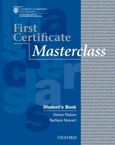 First Certificate Masterclass:: Student's Book-Simon Haines, Bar