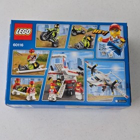 NEW SEALED City Rescue Ambulance Plane 60116 Complete Set Box 183pcs Ages 5-12