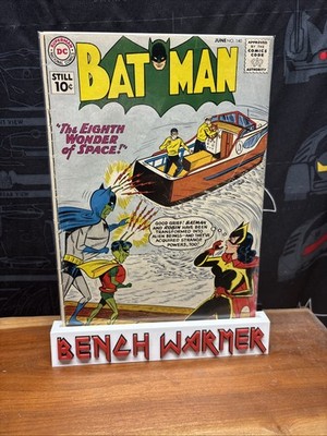Batman #140 Eight Wonder of Space Classic Batwoman Cover 10 cent DC VG/F EST