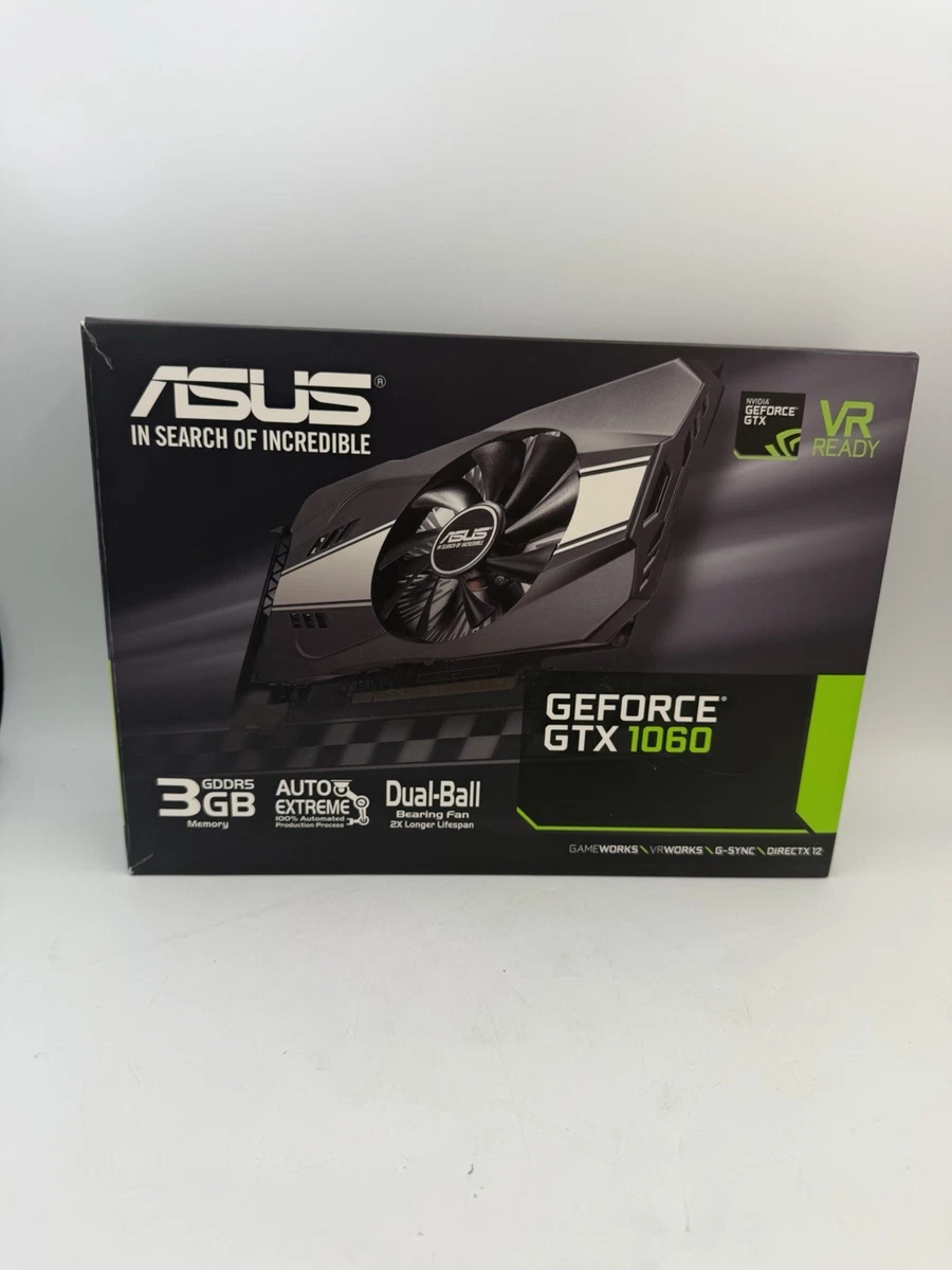 ASUS NVIDIA GeForce GTX 1060 Computer Graphics Cards for sale | eBay