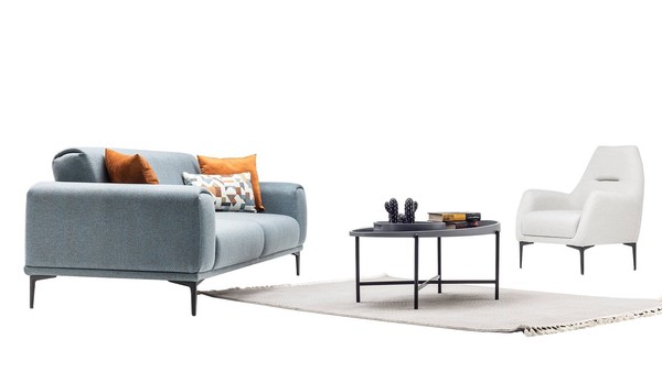 Sofagarnitur Couch Polster Set Garnituren MöBel Wohnzimmer 3+1 Sitzer Sofa-image