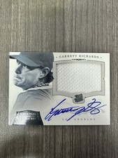 2012 National Treasures #175 Garrett Richards Game Jersey Auto 38/99