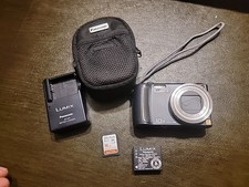 LUMIX Panasonic DMC-TZ4 Digital Camera Battery and Charger  16 Gb Memory Card