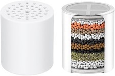 Replacement Shower Filter for Wall Shower Head,Compatible with MDhair Filtered