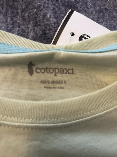 Cotopaxi Allpa T-shirt “gear For Good” Youth Small NWT - Picture 2 of 4
