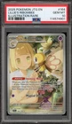 Pokemon Lillie's Ribombee Journey Together Illustration Rare #164 PSA 10