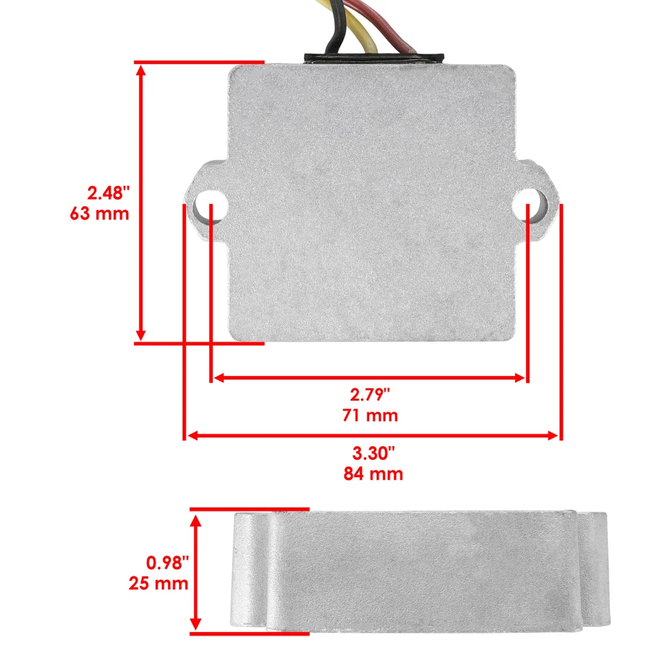 Regulador rectificador para Polaris 800 XC SP / Classic 2001 2002 2003 2004 2005 Foto 2 de 4