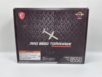MSI MAG B550 Tomahawk Gaming Motherboard (AMD Ryzen 5000 Series, AM4, DDR4, PCIe