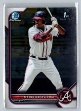 2022 Bowman Chrome  #BCP-121 Mahki Backstrom Prospects
