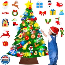 3.7 Ft Felt Christmas Tree for Toddlers, Stocking Stuffers for Ki