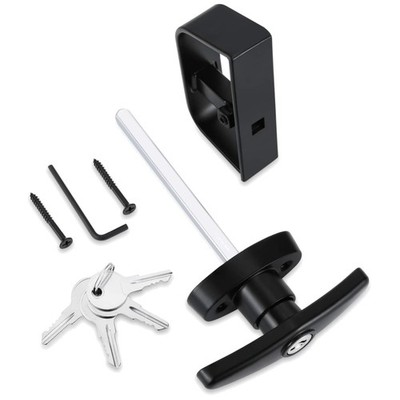 Easy Install T-Handle Shed Door Lock with Keys