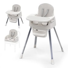 Portable Baby Highchair for Months Infants and Toddlers with 5 Point Harness ...