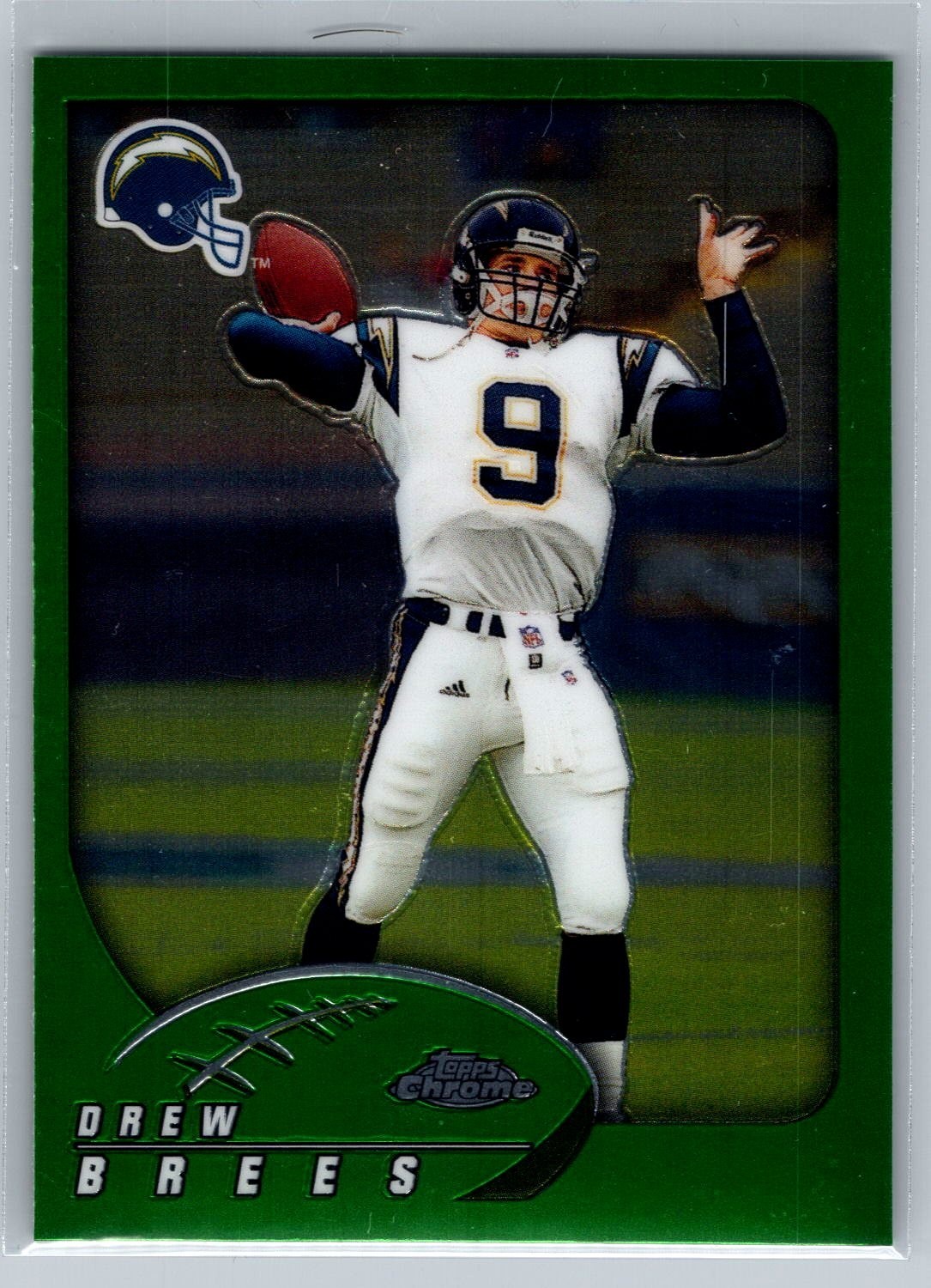 2002 Topps Chrome #48 Drew Brees San Diego Chargers