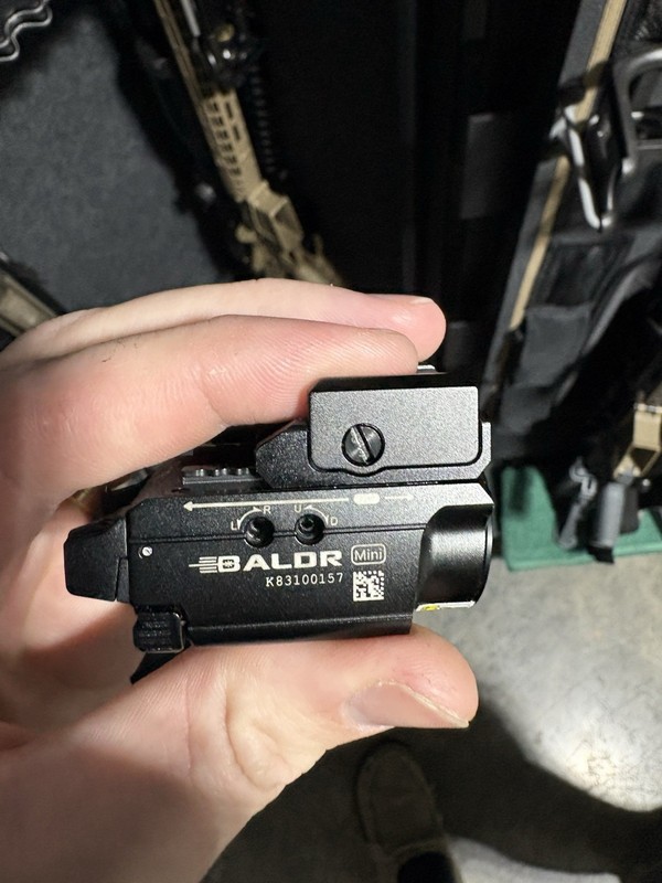 Olight Baldr RL Mini 600 Lumen Tactical Light - Black