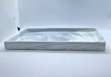 Marble Storage Vanity Tray, Cosmetics Jewelery Tray, Kitchen Organizer