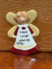 "A Mother is an Angel without wings” Christmas tree Angel ornaments 