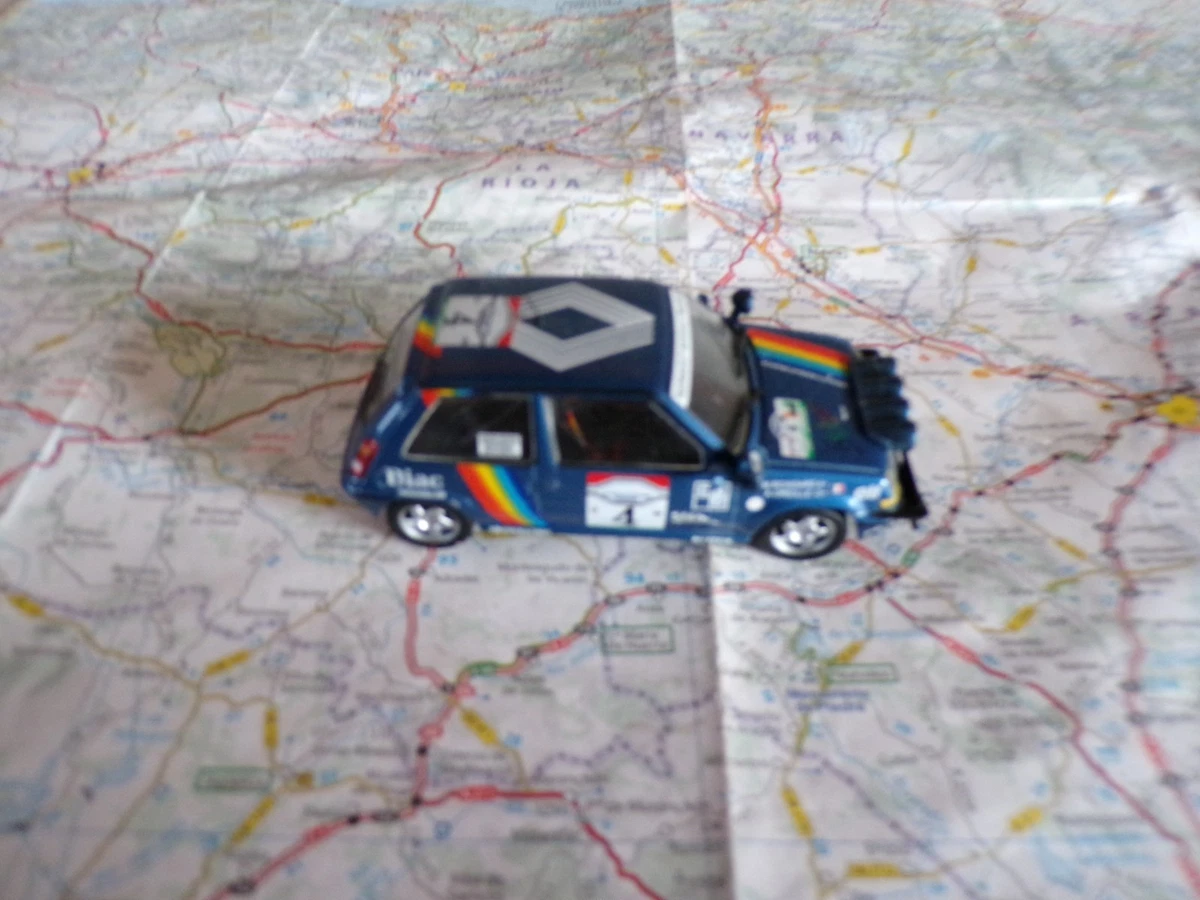 UNIVERSAL HOBBIES MODIFIÉE RENAULT 5 GT TURBO MONTECARLO 1990 BOITE 1/43 AG D7