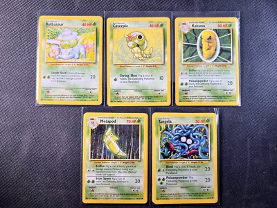 Grass LP - Pokémon TCG Base Set Singles 1999-2000 Wizards