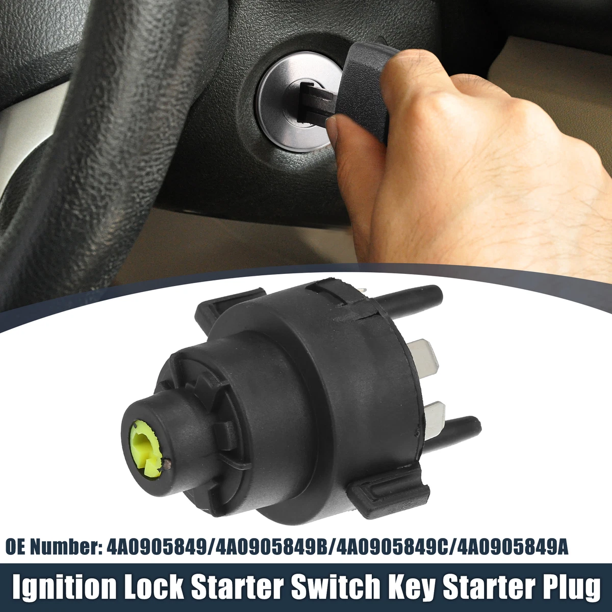Zündschloss Starter Nr. 4A0905849/4A0905849B für Volkswagen Passat  