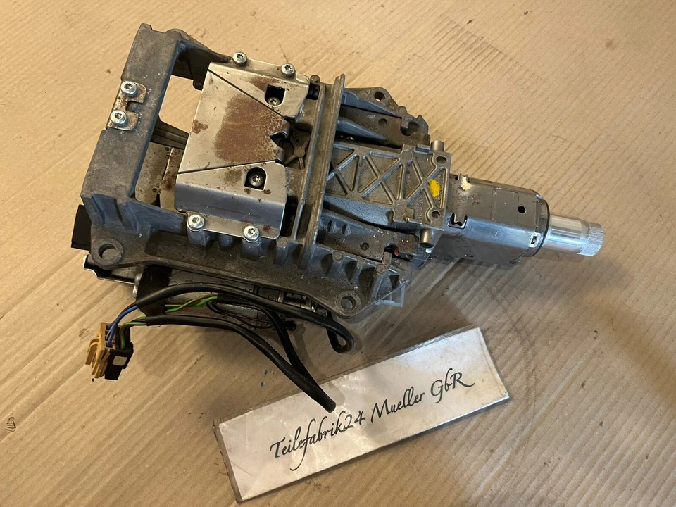 Piantone sterzo elettrico VW Phaeton 3D 3D1419501 + 4E0905852B piantoni sterzo STG - Immagine 4 di 4