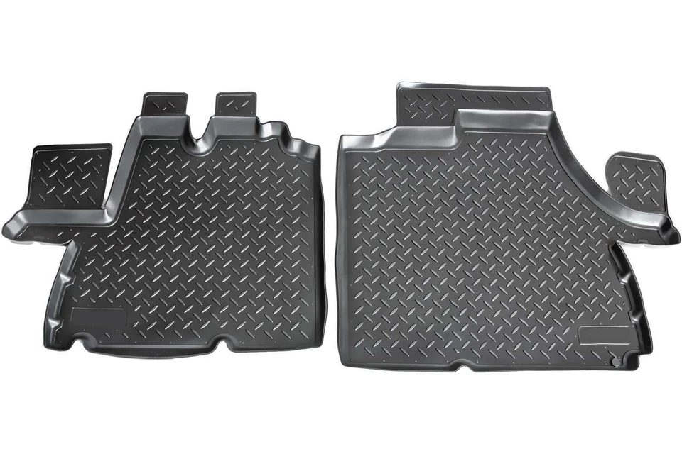 3D Gummi Fussmatten vorne  passend für FIAT Ducato 230, 244|Boxer|Jumper|94-06 - Bild 1 von 1