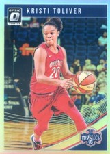 2019 Panini Donruss WNBA OPTIC SILVER HOLO PRIZM #38 KRISTI TOLIVER MYSTICS