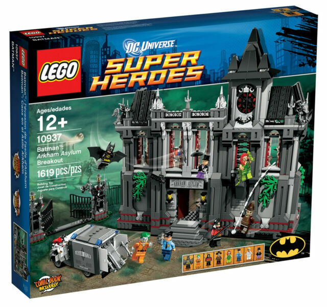 LEGO DC Comics Super Heroes: Batman Arkham Asylum Breakout (10937) for sale  online