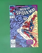 Web of Spider-Man #61 Vol. 1 1990 Marvel Comics High Grade Comic Book V54-109