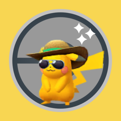 Shiny Pikachu One Piece Straw Hat - Édition Limitée Pokémon Go - Rare Collector