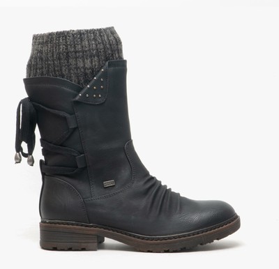 rieker calf length boots