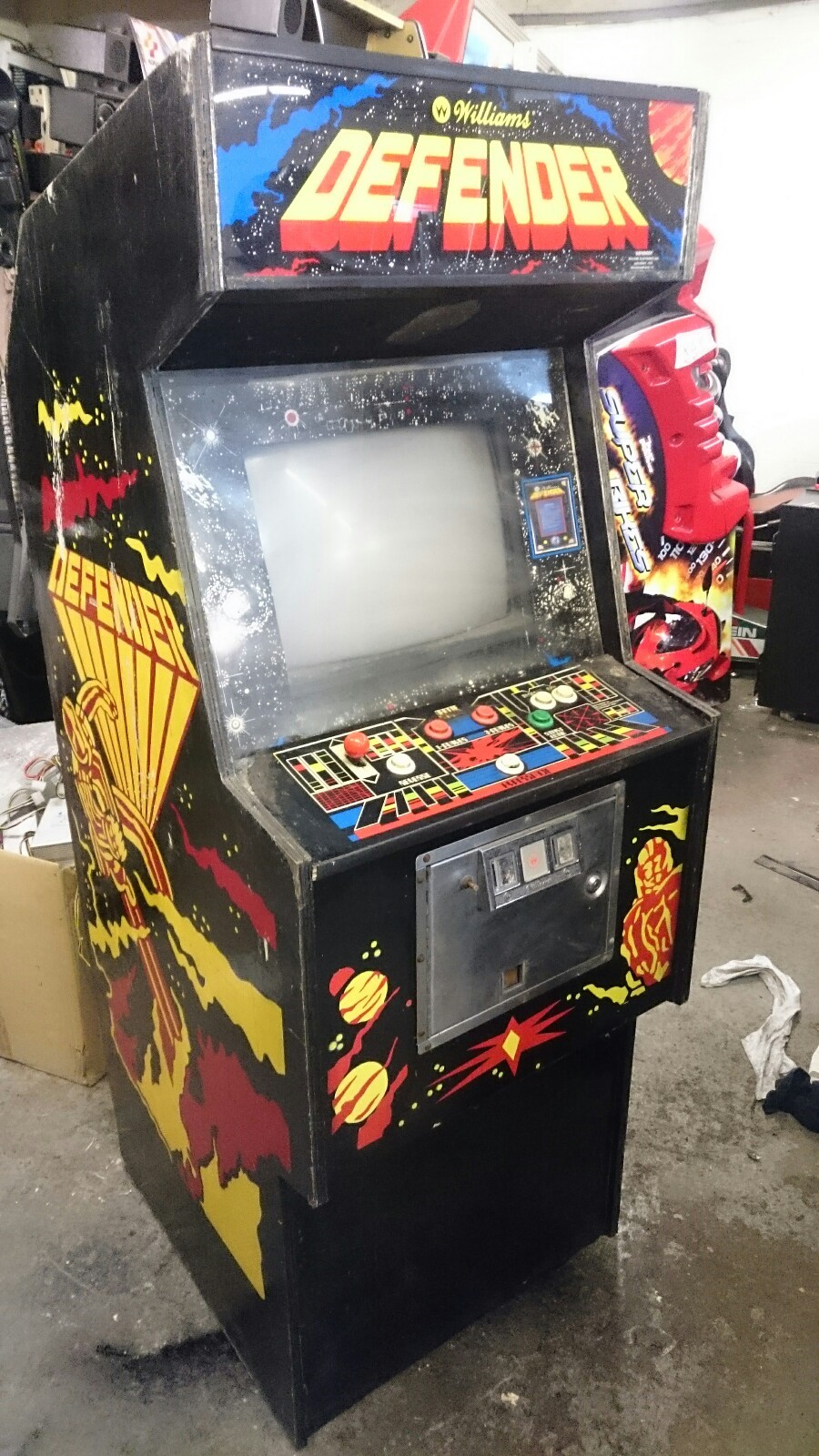 williams defender arcade machine for sale