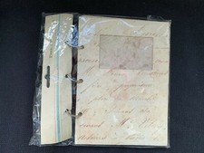 Melissa Frances Vintage Attic Treasures Peek-a-Boo 3 Ring Album 7.5 x 5.5