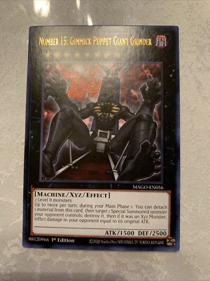 Yu-Gi-Oh! Number 15: Gimmick Puppet Giant Grinder - MAGO-EN056