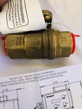 WaterCop Water Shut-Off Valve, Lead Free, 1/2 Inch WCVLF-1-2